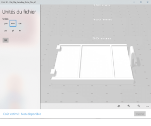 Modèle 3D de cache pile