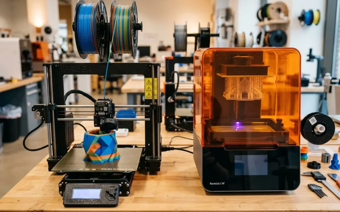 Différence entre FDM et SLA : guide complet des technologies d&rsquo;impression 3D
